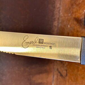 Wusthof Emeril Chef's Cook Knife #4061-E/14cm 5.5” Solingen Germany Emerilware